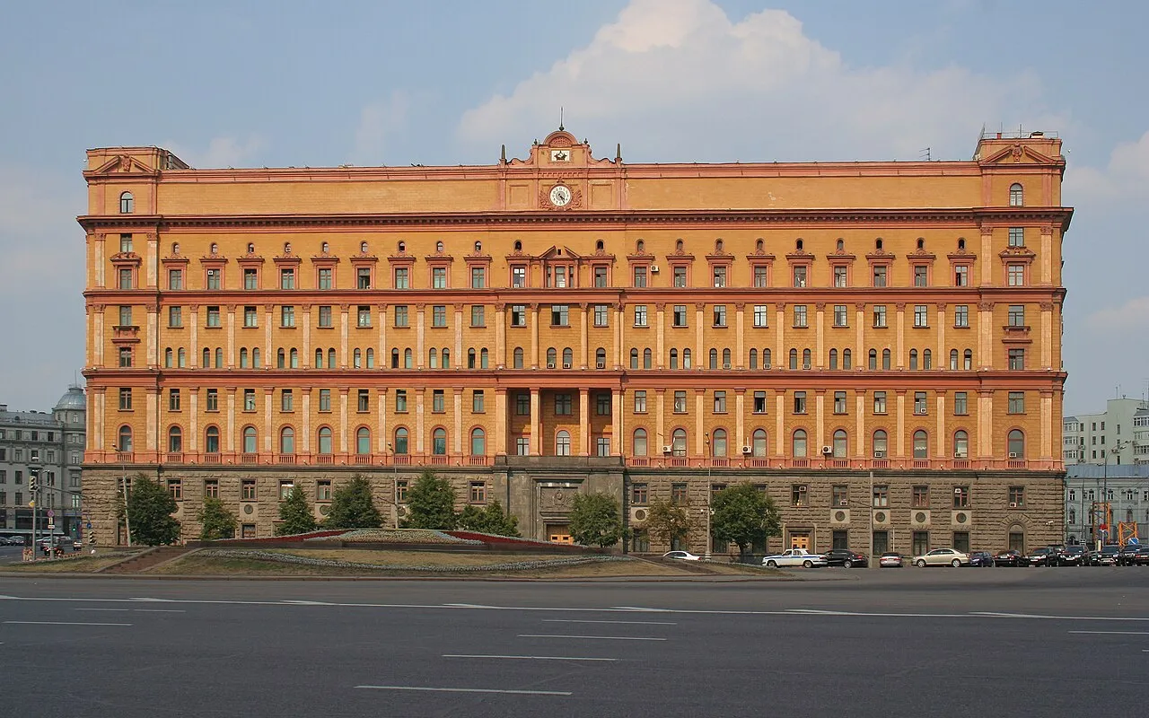 Het Loebjanka-gebouw in Moskou, hoofdkwartier van de Russische veiligheidsdienst FSB.