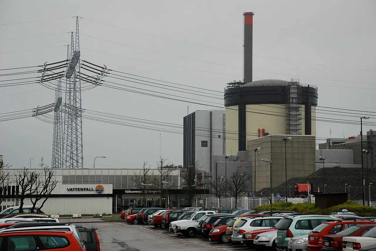 De kerncentrale Ringhals aan de Zweedse westkust.